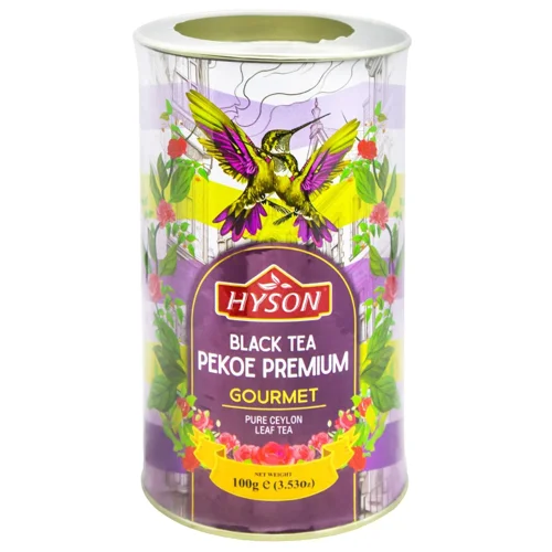 Чай Хайсон 100 г туб. чорн. Пекое Преміум И678 (Шрі-Ланка)