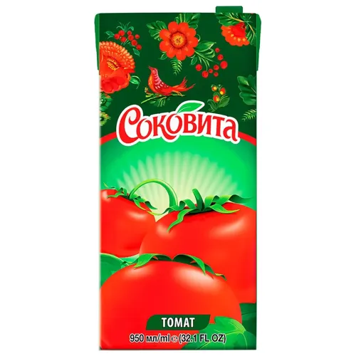 Сік Соковита Томатний з сіллю 0,95л