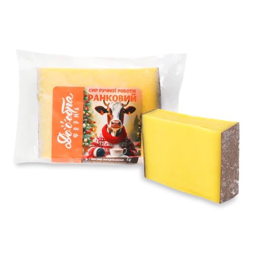 Сир Ручної Роботи 50% Ранковий Доообра Ферма, кг
