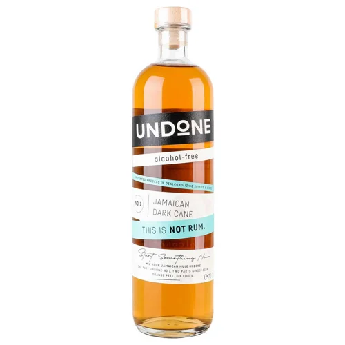 Напій безалкогольний Undone No.1 Jamaican Dark Cane Not Rum 0,7л