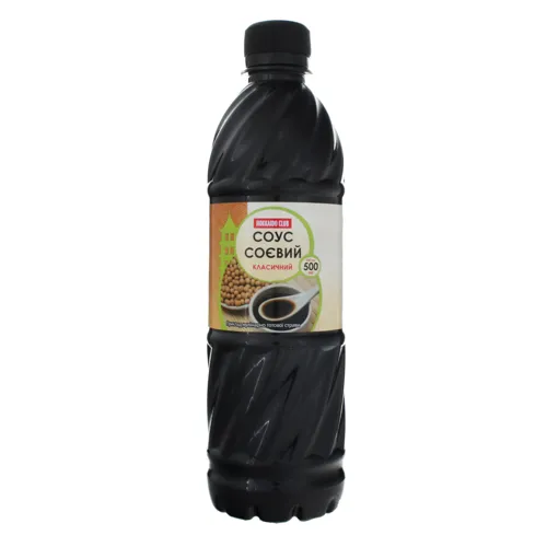 Соус соєвий Хоккайдо Клуб пет Класік 500мл.