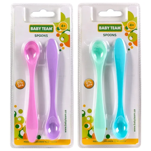 Ложечка Baby team для годування 2шт