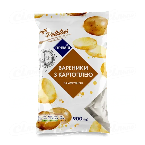 Вареники «Премія»® з картоплею, 900г