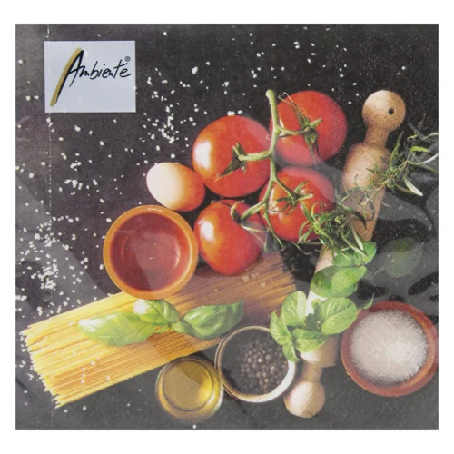 Серветки Ambiente Italian Food FSC Mix 33х33см
