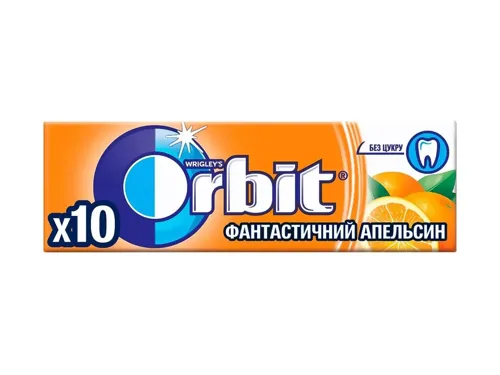 Жувальна гумка Orbit Фантастичний апельсин 14г