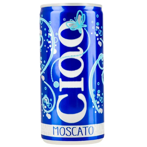 Вино ігристе Ciao Moscato біле напівсолодке 8% 200мл