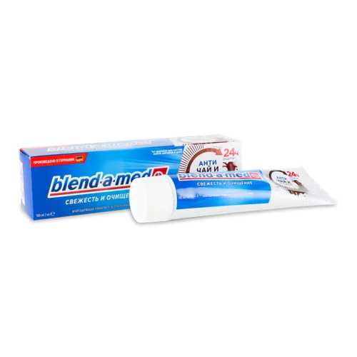 Зубна Паста Blend-a-med Fresh & Clean Кава та Чай, 100 мл