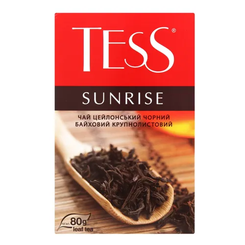 Чай чорний крупнолистовий Sunrise Tess