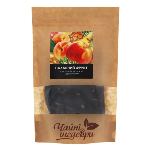 Композиція на основі чорного чаю Нахабний фрукт Чайні шедеври д/п 60г