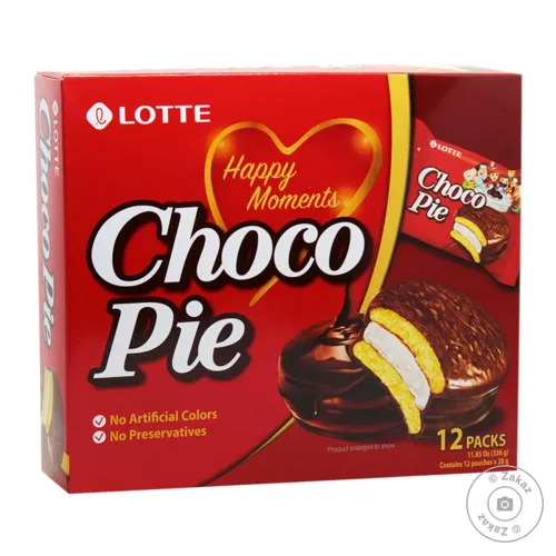 Печиво Lotte Choco Pie 12*28г 336г