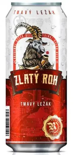 Пиво темне Zlaty Roh Tmavy Lezak 0.5л ж/б