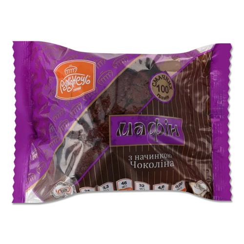 Мафін з Начинкою Чоколіна Чоко, Рум'янець, м/у, 100г