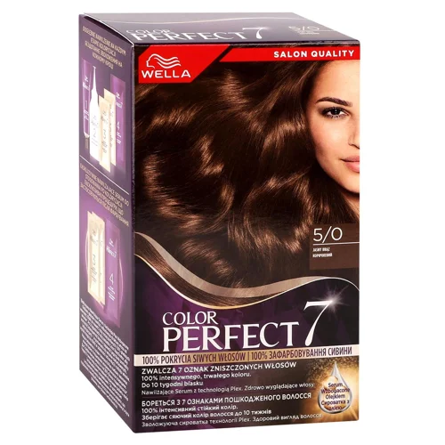 Фарба для волосся Wella Color Perfect 5/0 Коричневий