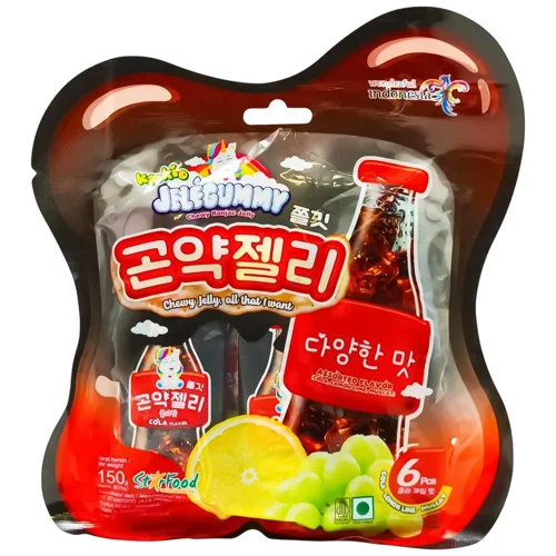 Цукерки Kiokio Jelegummy Cola Pack Series желейні 150г