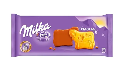 Печиво Milka в шоколадній глазурі 200г
