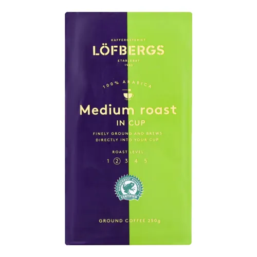 Кава мелена Lofbergs Medium Roast 250г