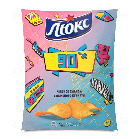 Чіпси Люкс смажене курча, 133г