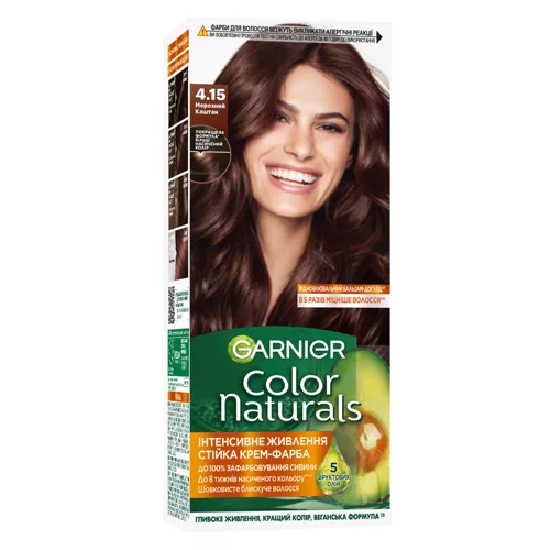Фарба для волосся Garnier Color Naturals 4.15 Морозний каштан