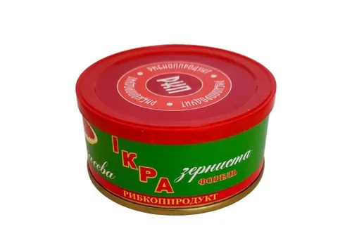 Ікра Рибкоппродукт лососева зерниста (форель) ж/банка 80г