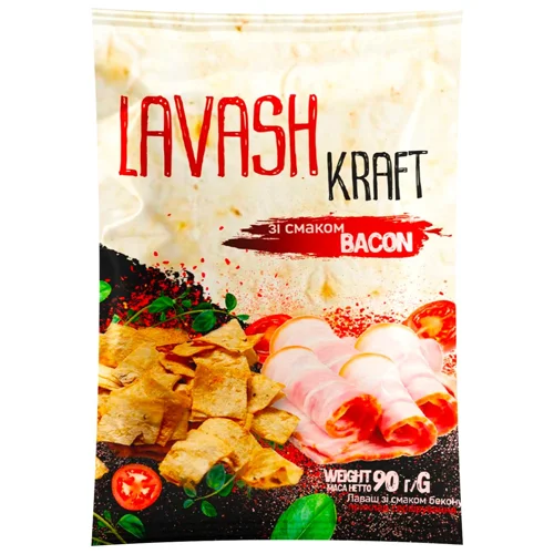 Лаваш Крафт 90г смак Бекону