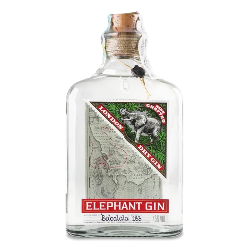 Джин Elephant Gin, London Dry, в/ґ, 0.7л