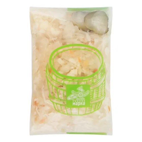 Капуста квашена з огірками Чудова марка м/у 350г