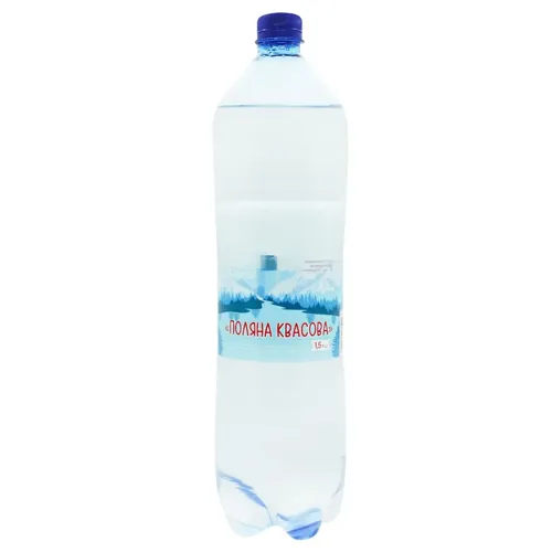 Вода мінеральна Українська Зірка Поляна квасова газована 1,5л