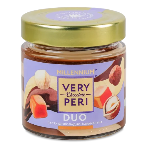 Паста Шоколадно-Карамельна Duo Very Peri Millennium, с/б 230г