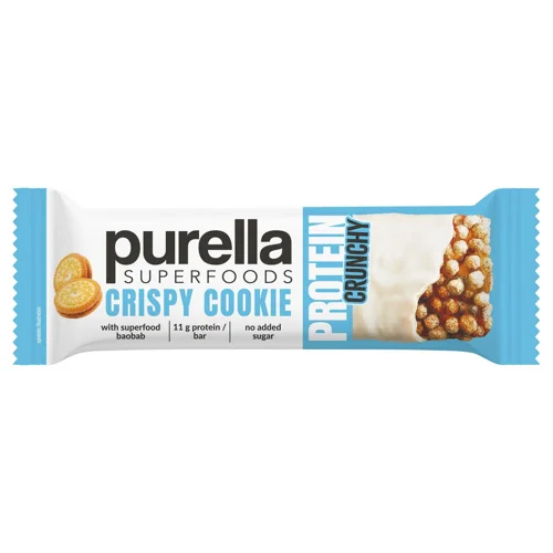 Батончик протеїновий Purella Superfoods Crunchy Crispy Cookie 45г