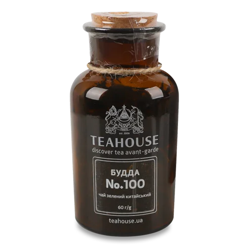Зелений Китайський Чай №100 Будда Teahouse, с/б 60г