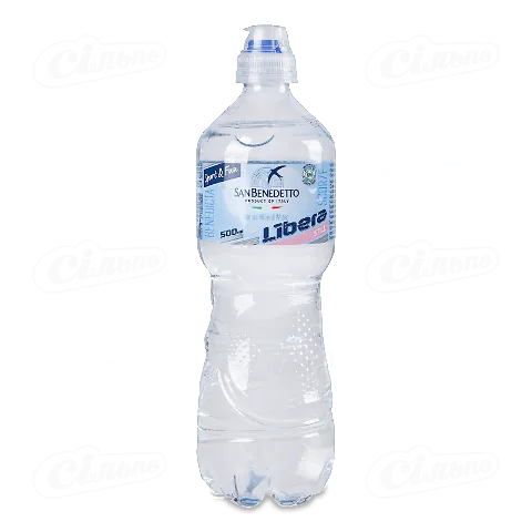 Вода мінеральна San Benedetto негазована зі спортивною кришкою, 0,5л