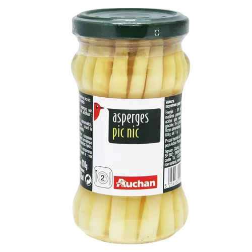 Спаржа Auchan біла 110г