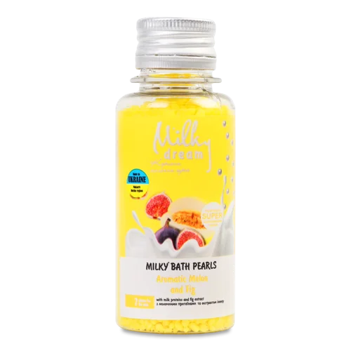 Бісер Для Ванн Ароматна Диня Та Інжир Молочний Milky Dream, В/ґ, 80г
