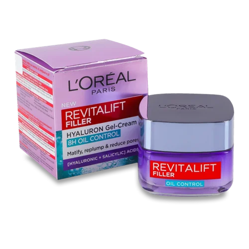 Гель-Крем Денний Антивіковий Для Комбінованої Шкіри Revitalift Filler L'Oreal Paris, 50мл