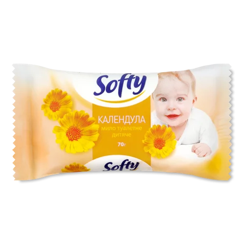 Туалетне Мило Дитяче Календула Softy, тверде, 70г