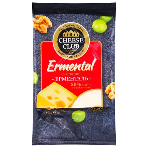 Сир Клуб Сиру Ерменталь 50% 160г