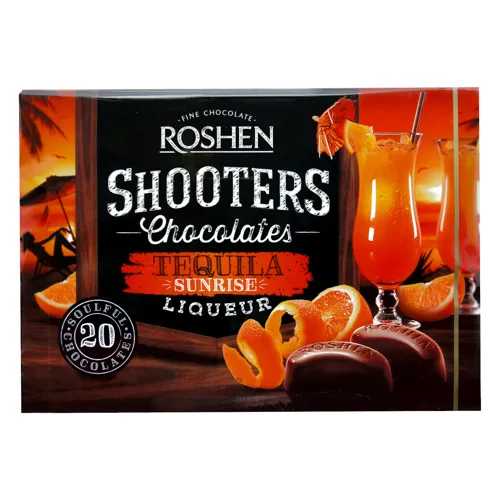 Цукерки Roshen Shooters текіла санрайз 150г х10