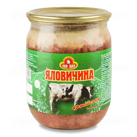 Яловичина Агрофірма столична армійська, 500г