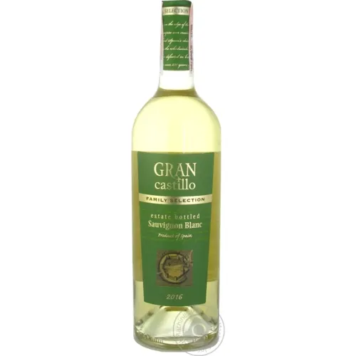 Вино Gran Castillo Sauvignon blanc біле напівсухе 11,5% 0,75л