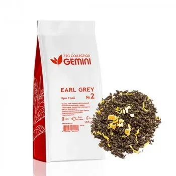 Чай чорний Gemini Ерл Грей оптимістичний як Кім В*, 100г