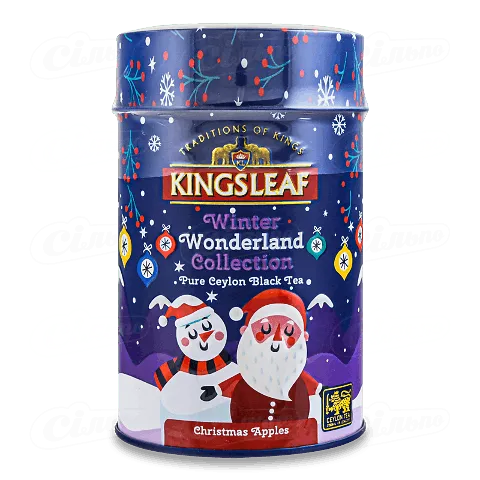 Чай чорний Kingsleaf Winter Wonderland Collection X'mas baked apple, 50г
