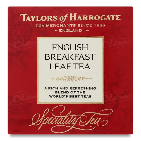 Чай чорний Taylors of Harrogate English Breakfast, 125г