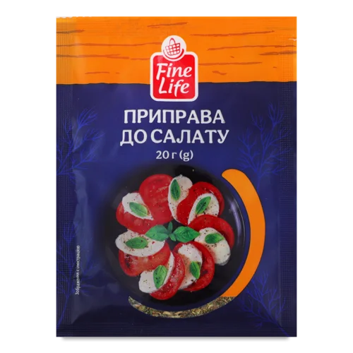 Приправа До Салату Fine Life, М/у, 20 г, Вищого ґатунку