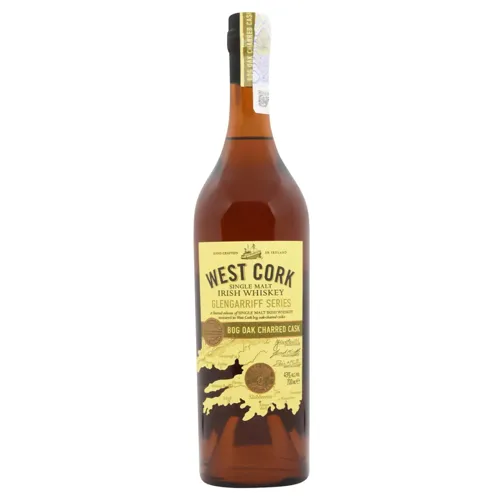 Віскі West Cork Glengarriff Bog Oak Charred Cask 43% 0,7л