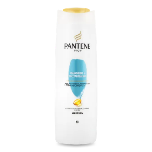 Шампунь Для Волосся Зволоження Та Відновлення Pantene Pro-V, 400мл