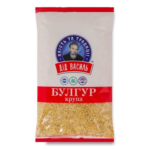 Булгур Вищого Ґатунку Дід Василь, натуральний, м/у 400г