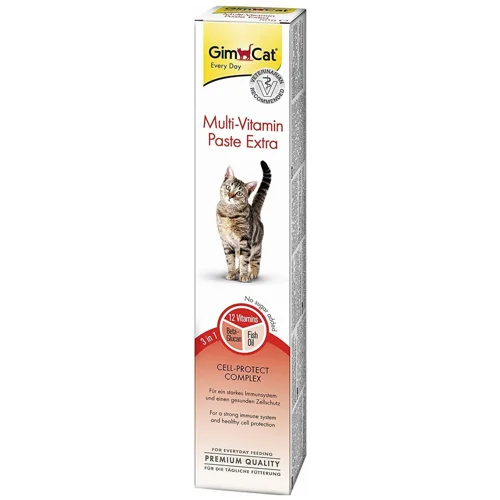 Ласощі для котів GimCat Multi-Vitamin Extra Мультивітамінна паста 50г