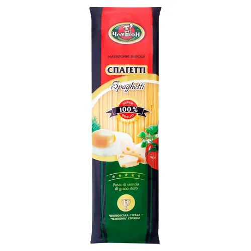 Вироби макаронні Чемпіон Спагетті В*, 400г