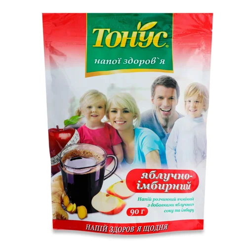 Напій Тонус Яблучно-імбирний розчинний,90г