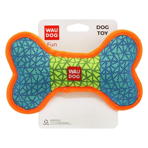 Іграшка для собак Waudog Fun Кістка з пищалкою 20x12см